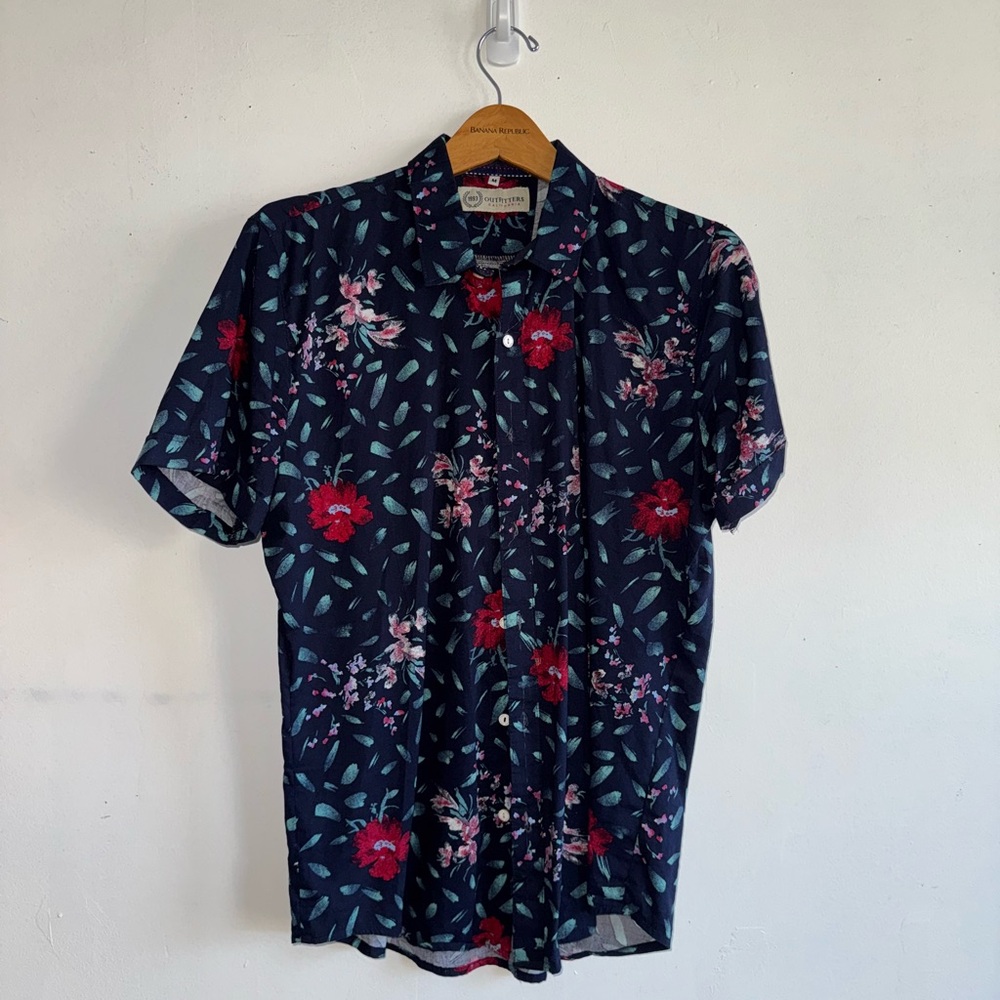 Floral Navy Shirt